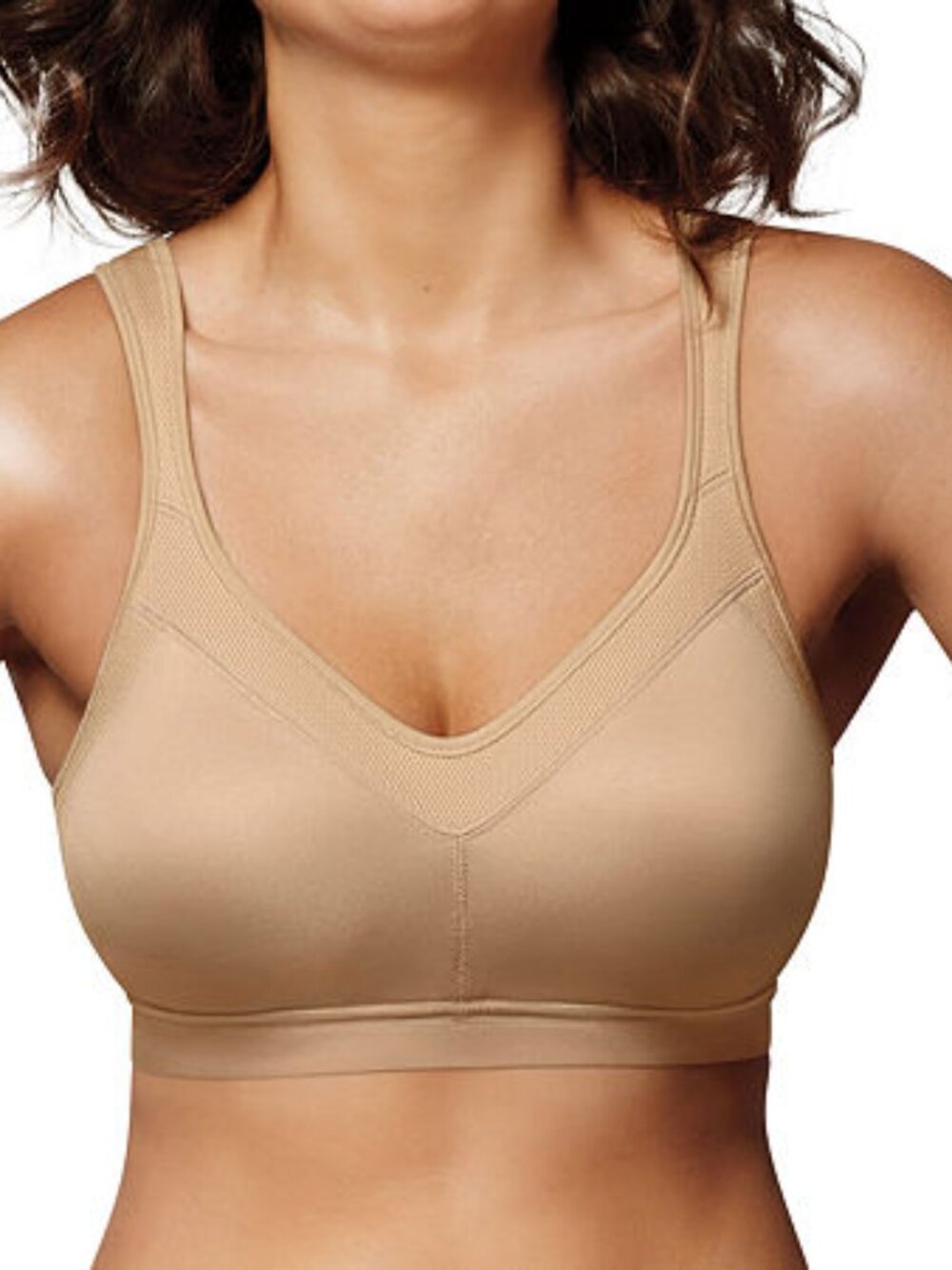 #2311 Playtex 18 Hour Active Breathable Comfort Wireless Bra Nude